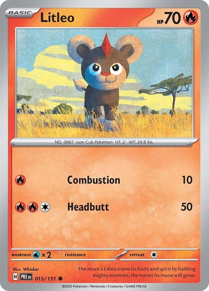 Litleo 015/131 Common SV: Prismatic Evolutions NM