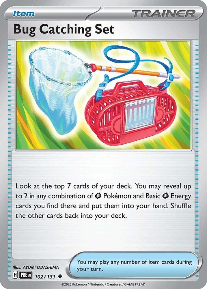 Bug Catching Set 102/131 Uncommon SV: Prismatic Evolutions NM