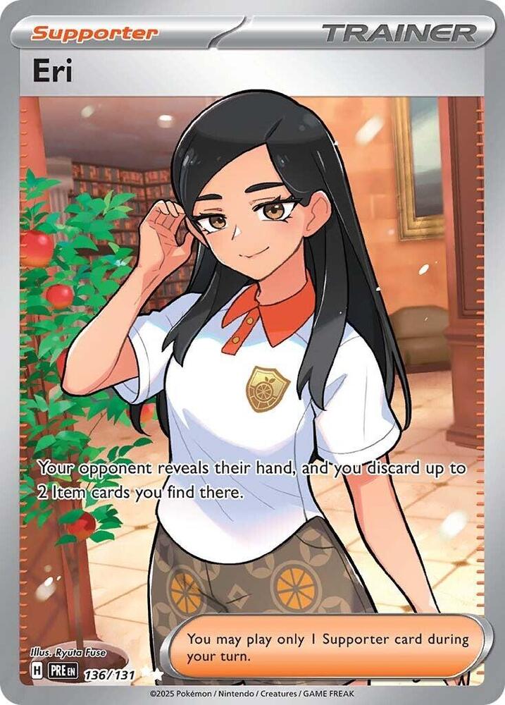 Eri 136/131 Ultra Rare SV: Prismatic Evolutions NM