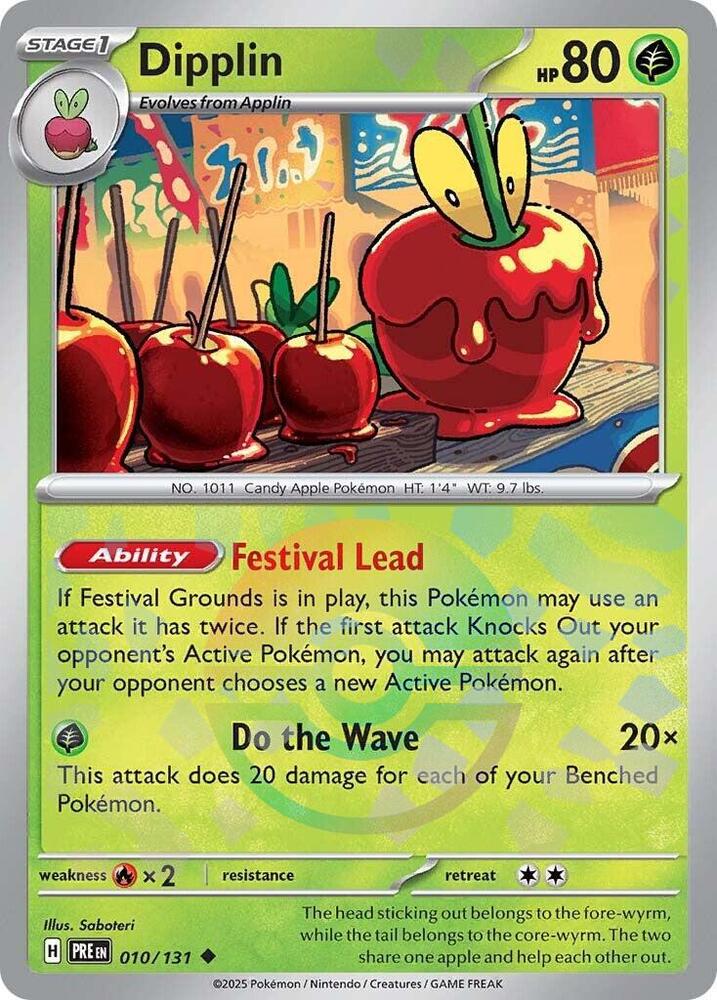 Dipplin (Poke Ball Pattern) 010/131 Uncommon SV: Prismatic Evolutions NM