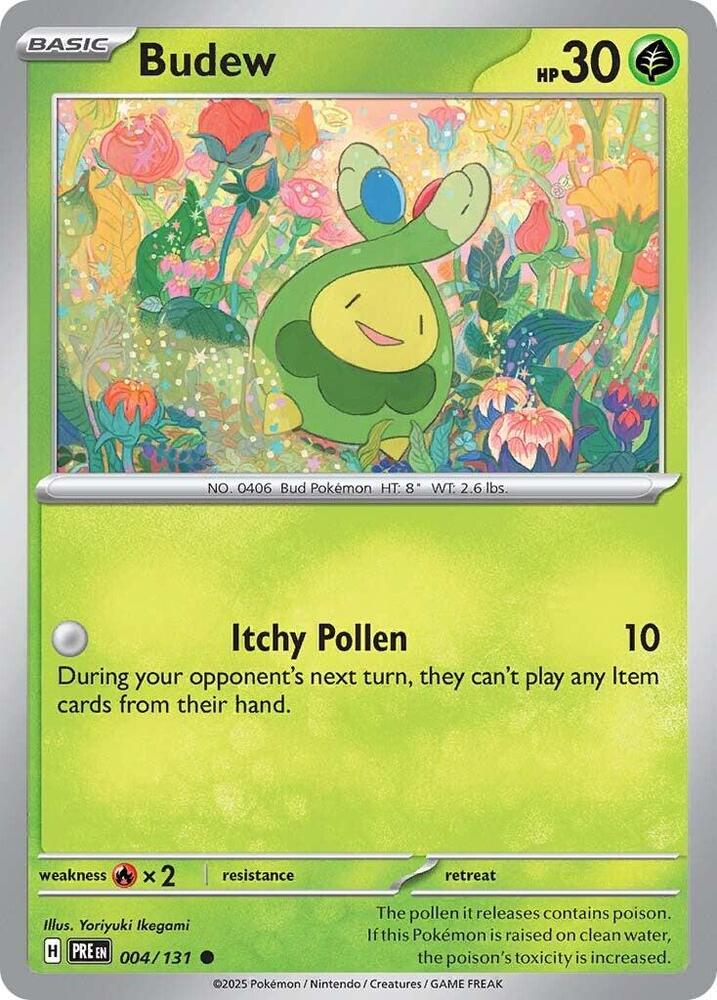 Budew 004/131 Common SV: Prismatic Evolutions NM