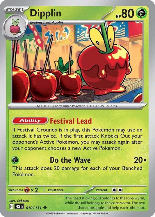 Dipplin 010/131 Uncommon SV: Prismatic Evolutions NM