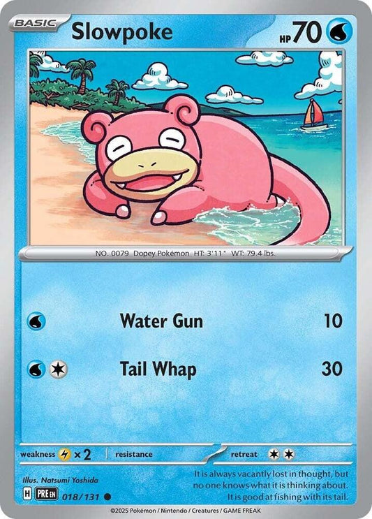 Slowpoke 018/131 Common SV: Prismatic Evolutions NM