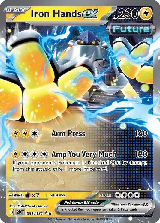 Iron Hands ex 031/131 Double Rare SV: Prismatic Evolutions NM