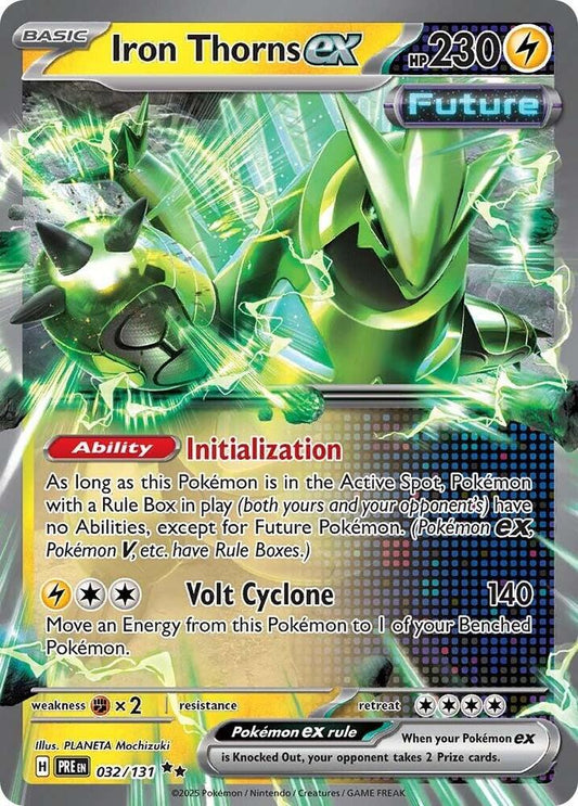 Iron Thorns ex 032/131 Double Rare SV: Prismatic Evolutions NM