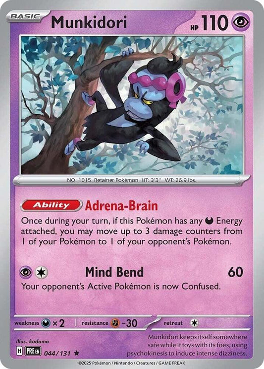 Munkidori 044/131 Rare SV: Prismatic Evolutions NM