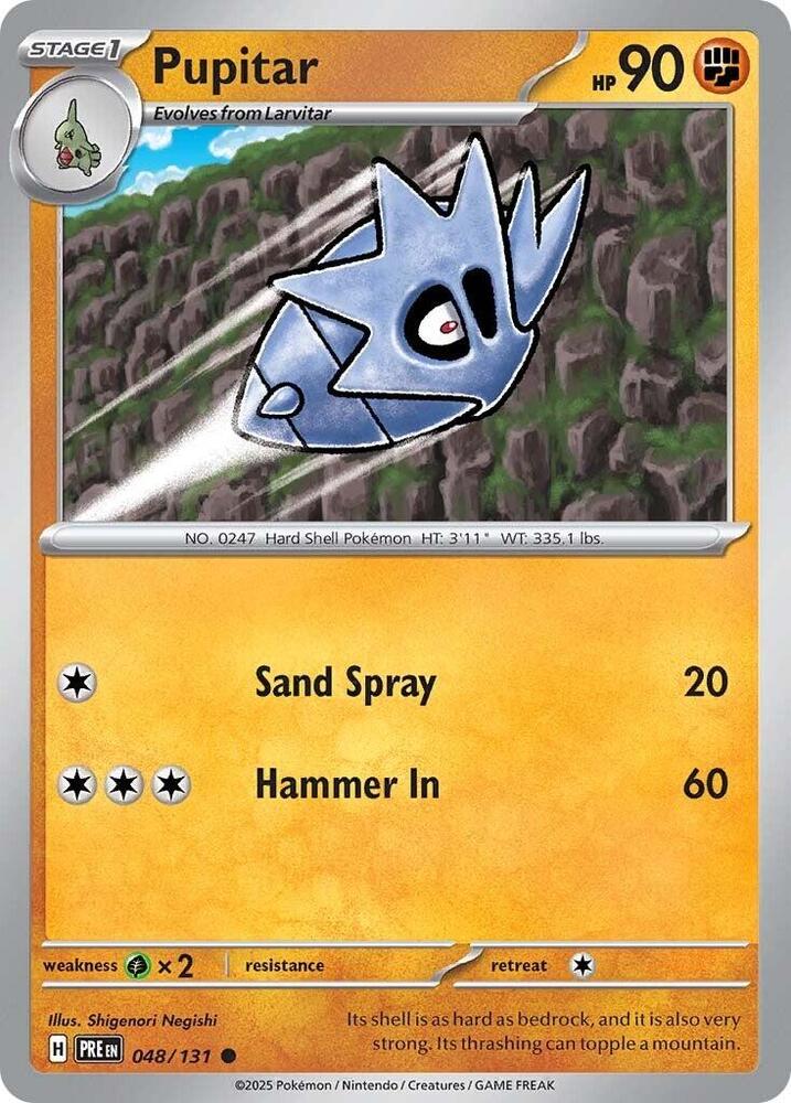 Pupitar 048/131 Common SV: Prismatic Evolutions NM