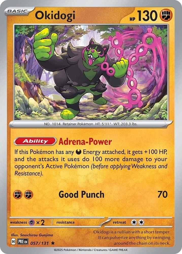 Okidogi 057/131 Rare SV: Prismatic Evolutions NM