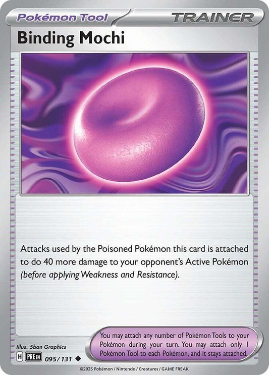 Binding Mochi 095/131 Uncommon SV: Prismatic Evolutions NM