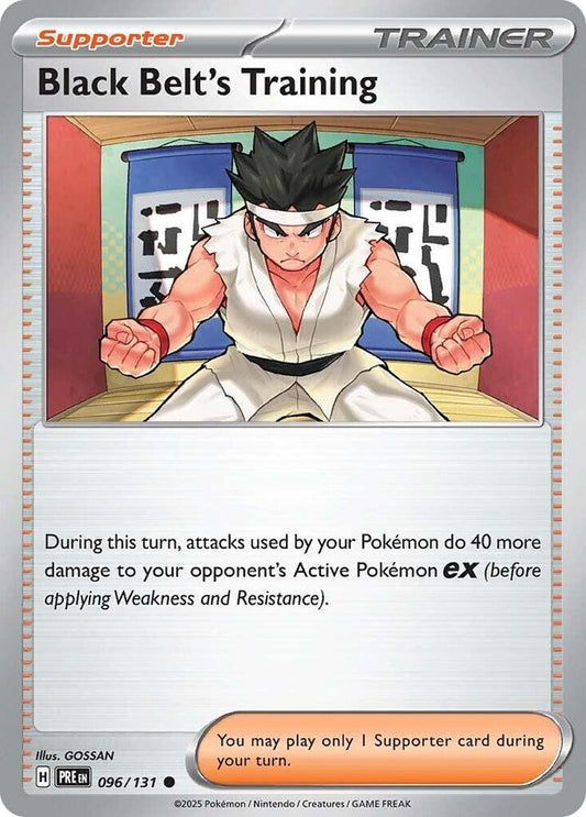 Black Belt's Training 096/131 Common SV: Prismatic Evolutions NM