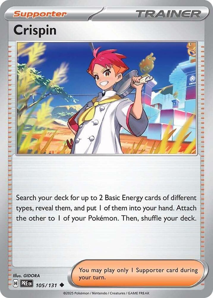 Crispin 105/131 Uncommon SV: Prismatic Evolutions NM