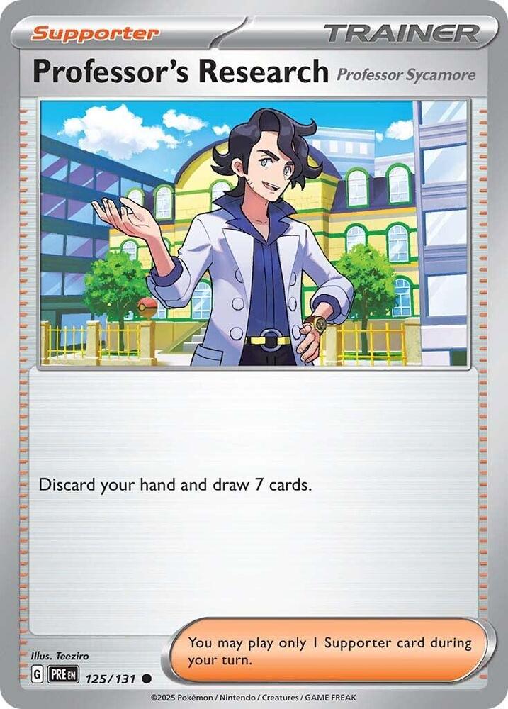Professor's Research [Professor Sycamore] 125/131 Common SV: Prismatic Evolution