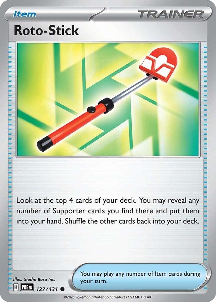 Roto-Stick 127/131 Common SV: Prismatic Evolutions NM