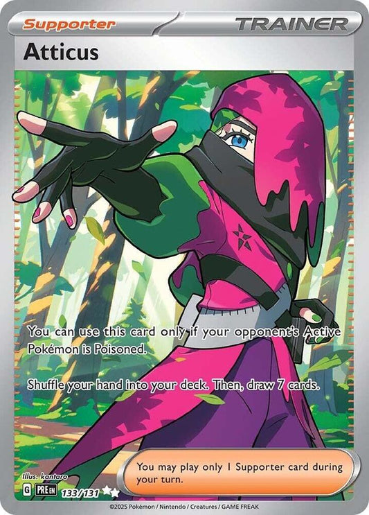 Atticus 133/131 Ultra Rare SV: Prismatic Evolutions NM