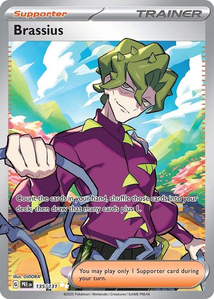 Brassius 135/131 Ultra Rare SV: Prismatic Evolutions NM