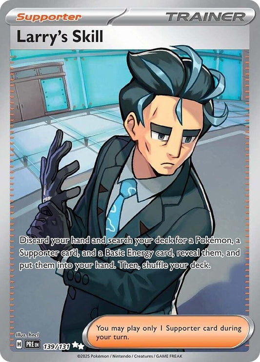 Larry's Skill 139/131 Ultra Rare SV: Prismatic Evolutions NM