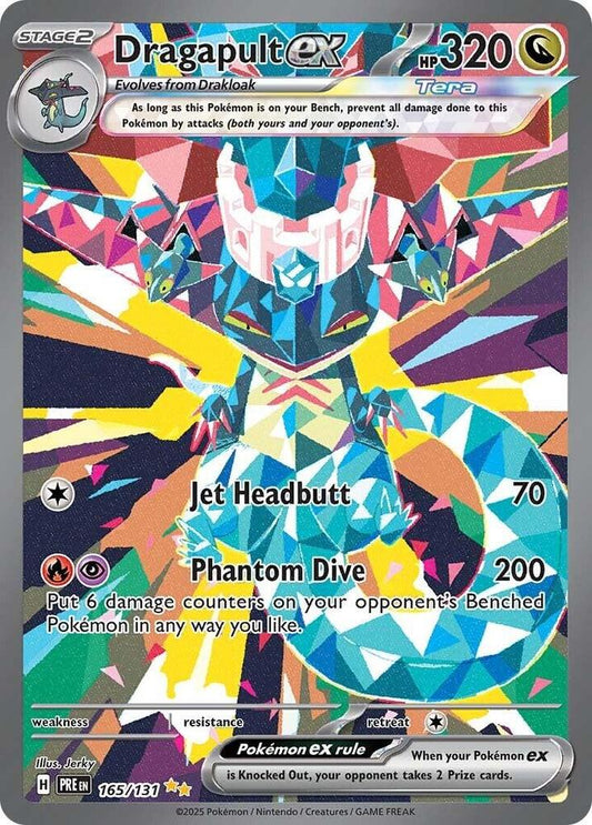 Dragapult ex 165/131 Special Illustration Rare SV: Prismatic Evolutions NM