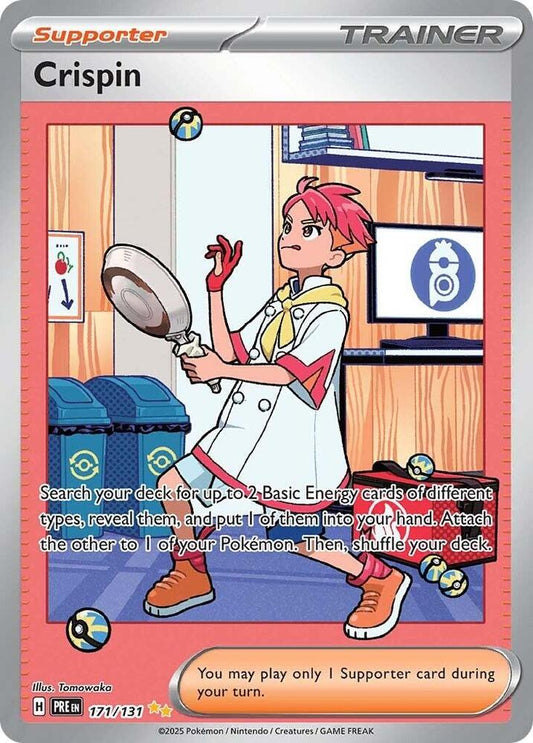 Crispin 171/131 Special Illustration Rare SV: Prismatic Evolutions NM