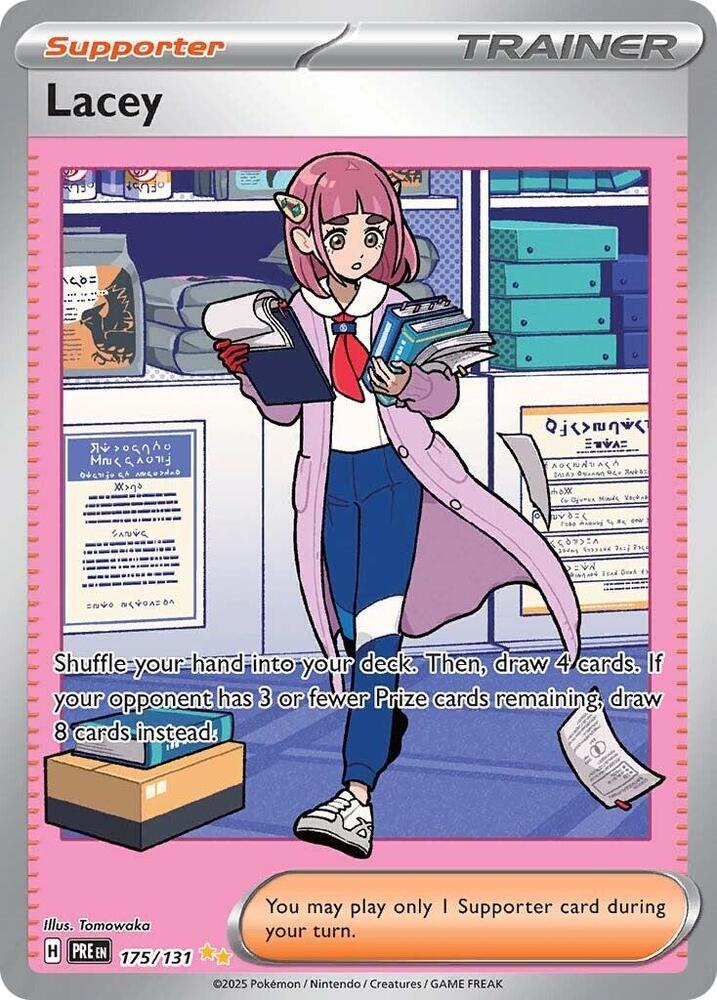 Lacey 175/131 Special Illustration Rare SV: Prismatic Evolutions NM