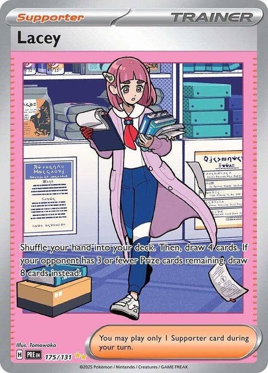 Lacey 175/131 Special Illustration Rare SV: Prismatic Evolutions NM