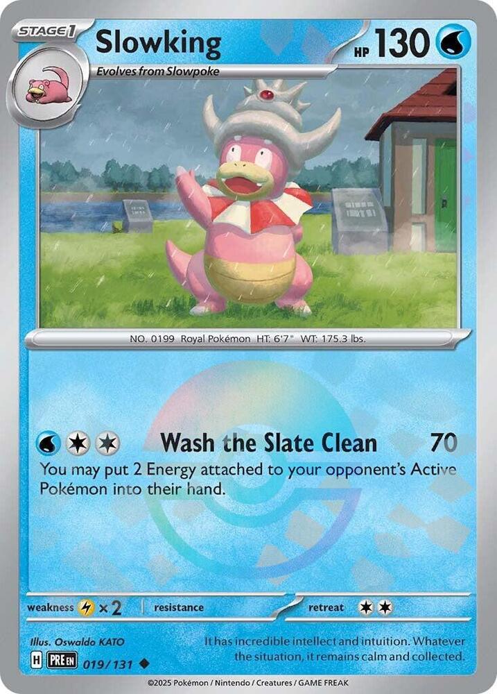 Slowking (Poke Ball Pattern) 019/131 Uncommon SV: Prismatic Evolutions NM