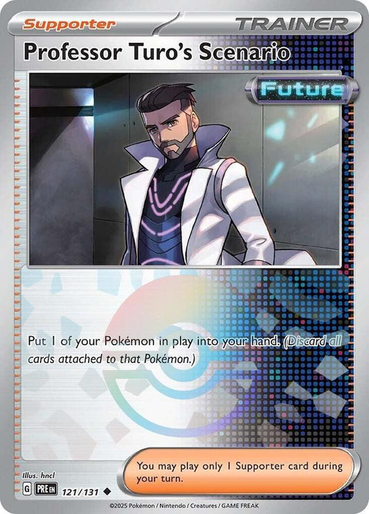 Professor Turo's Scenario (Poke Ball Pattern) 121/131 Uncommon SV: Prismatic Evo