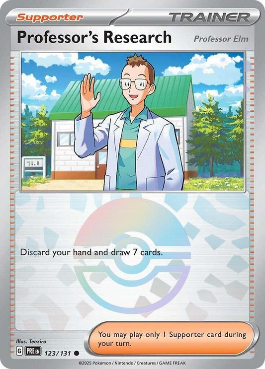 Professor's Research [Professor Elm] (Poke Ball Pattern) 123/131 Common SV: Pris