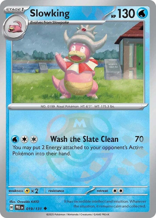 Slowking (Master Ball Pattern) 019/131 Uncommon SV: Prismatic Evolutions NM