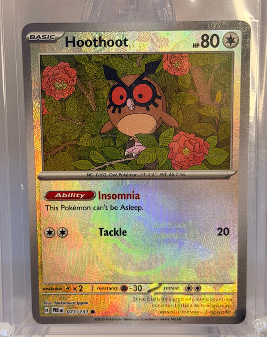 077-Hoothoot MB Rev Holo