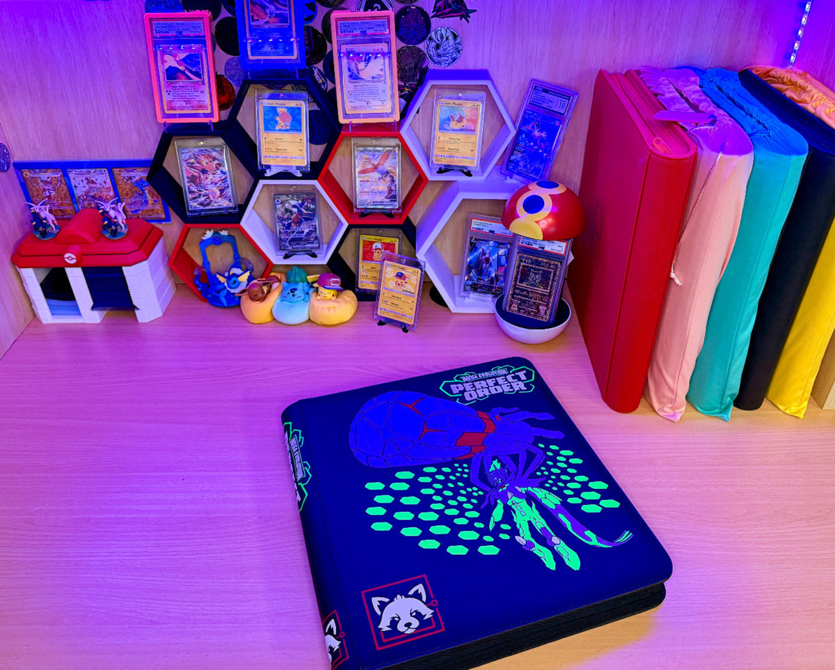 RedPandakura premium trading card binders, collector displays and TCG storage solutions